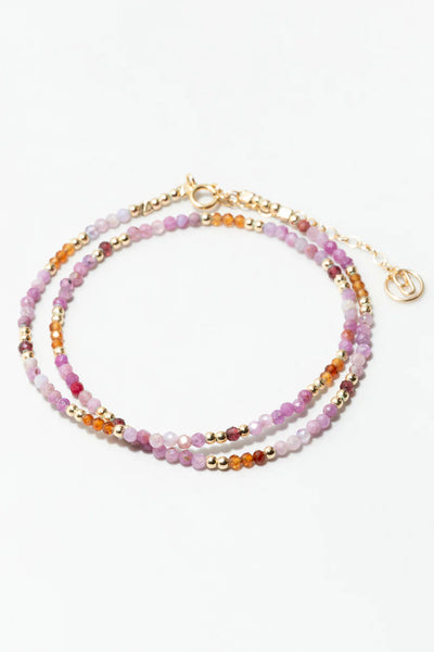 Queen Bracelet-Choker Ruby Blend