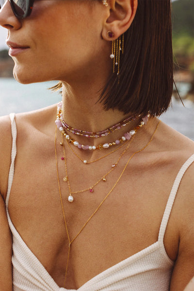 Queen Bracelet-Choker Ruby Blend