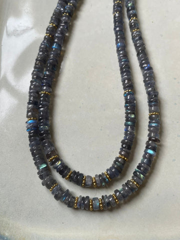 Tannah Necklace - Labradorite