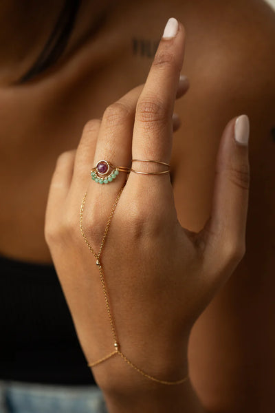 Hand Jewel Chain