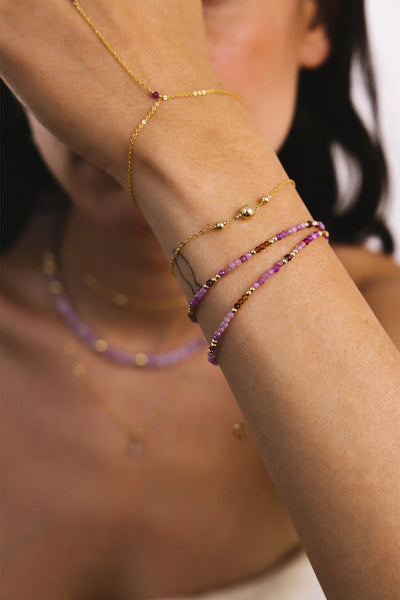 Queen Bracelet-Choker Ruby Blend