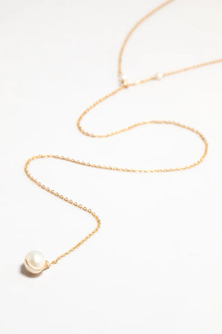 Vice Versa Necklace - Pearl