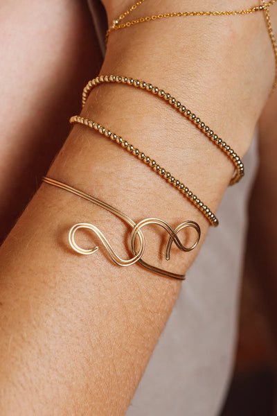 Mina Snake Bangle